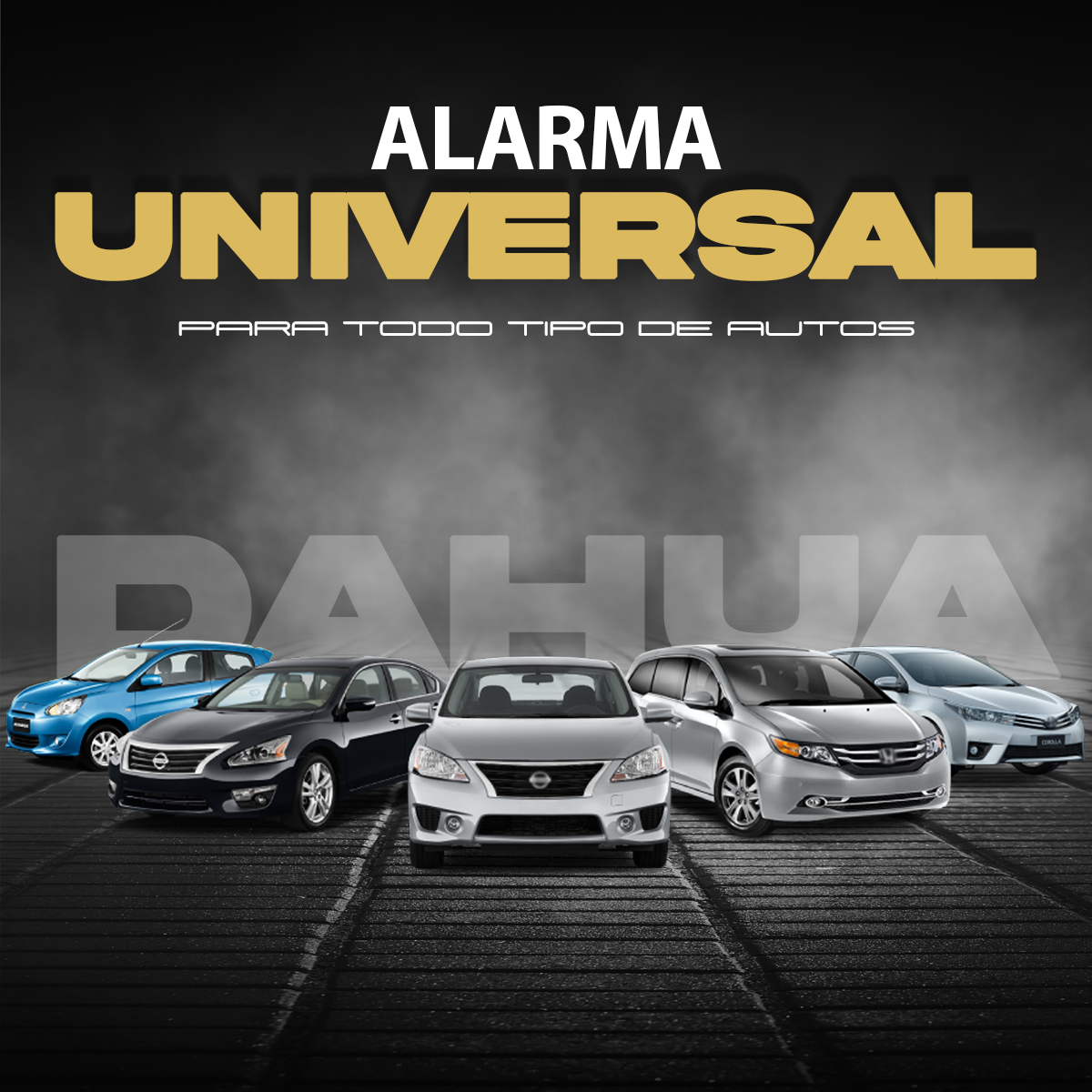 Foto 4 pulgar | Alarma De Seguridad Antirrobo Para Auto Coche Universal Con 2 Controles Tipo Navaja Mando A Distancia Dal020