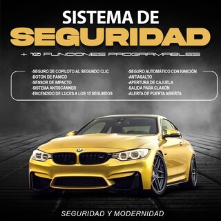 Foto 4 | Alarma Automotriz Universal Con 2 Llaves 2 Seguros Electricos 2 Relay Apertura De Puertas Automatica Dal021b