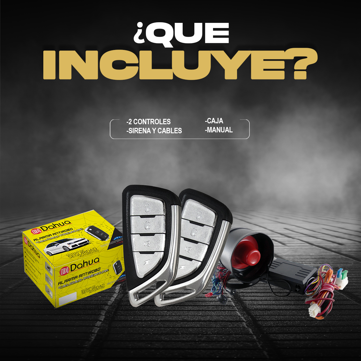 Foto 3 pulgar | Alarma Automotriz Universal Con 2 Llaves Y Mando A Distancia Compatible Con Todos Los Autos