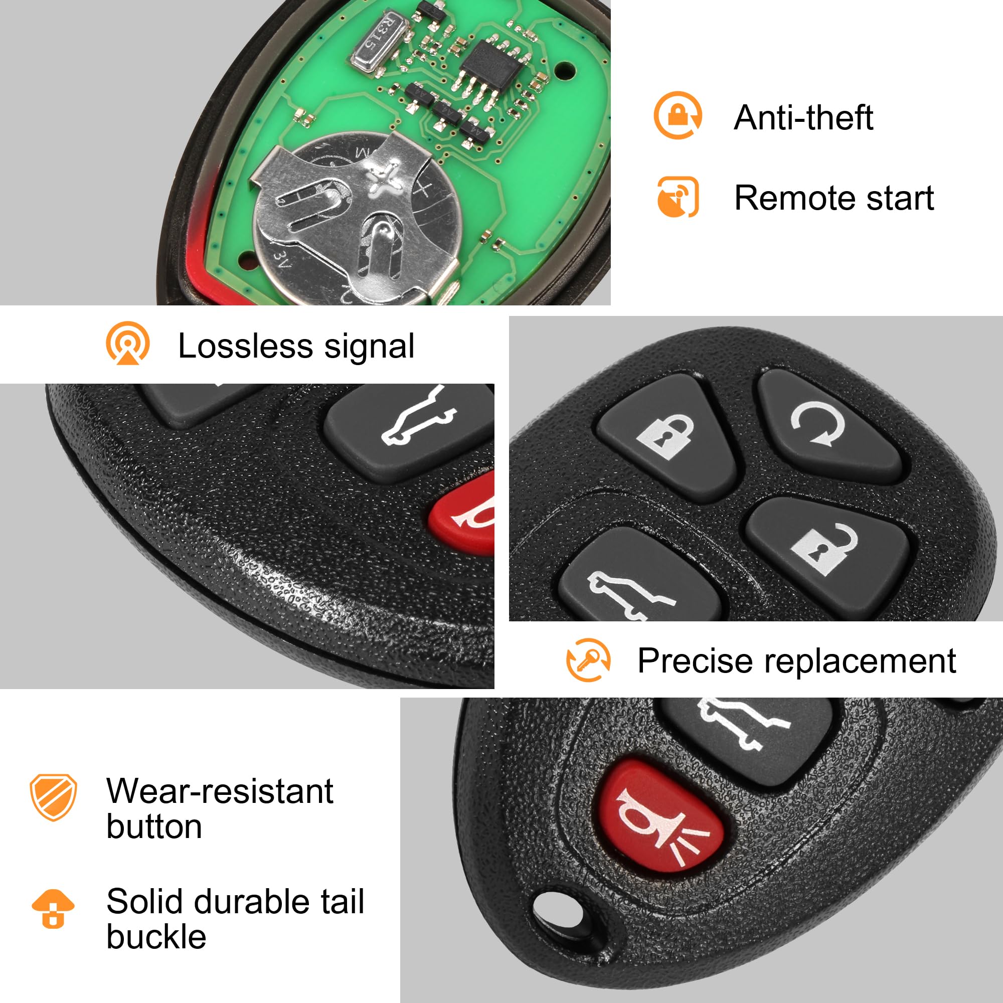 Foto 6 pulgar | Control de Arranque Vofono 2 Piezas para Auto Gmc Acadia-Venta Internacional