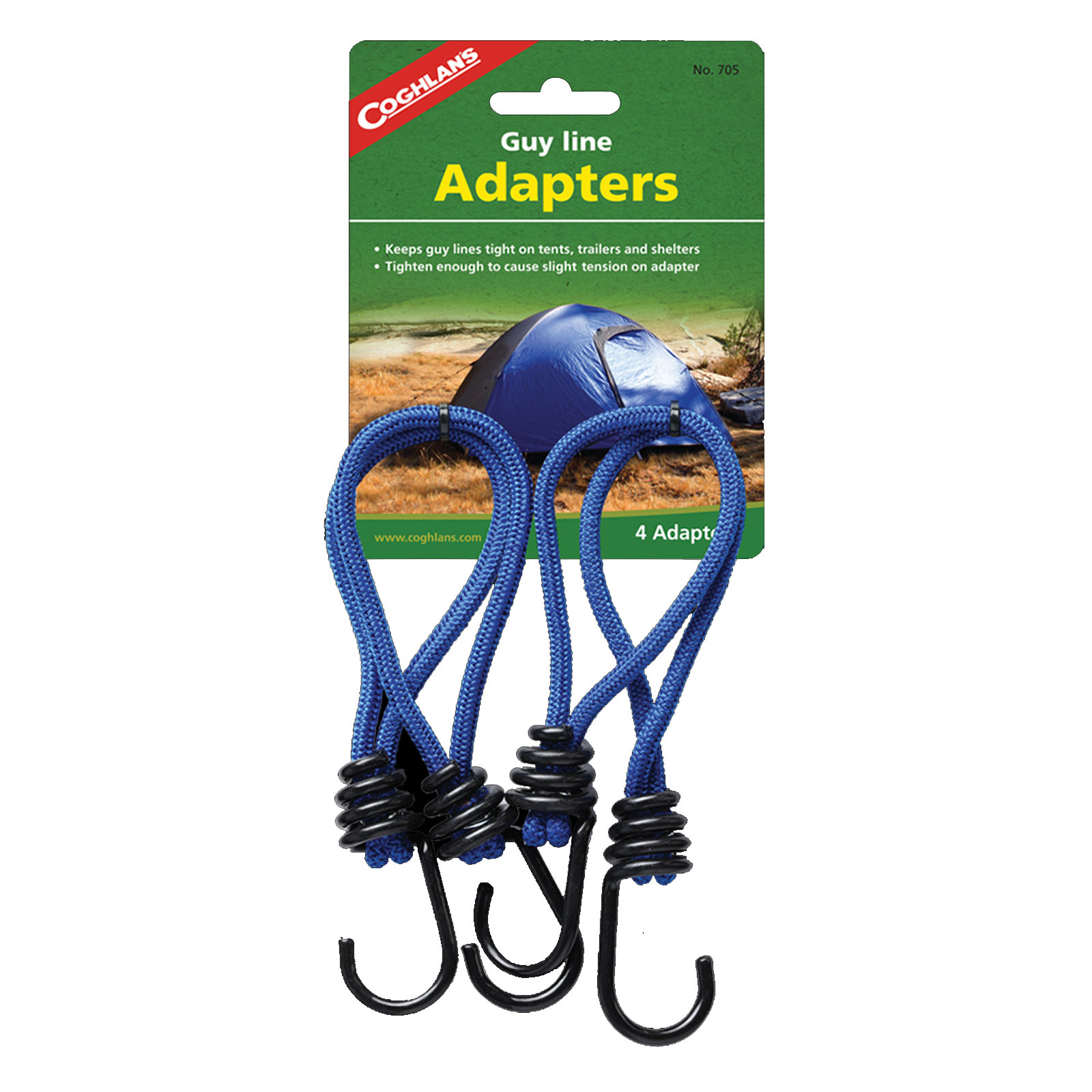Foto 4 pulgar | Adaptadores para Cuerda Coghlan’s 705 color Azul con Ganchos