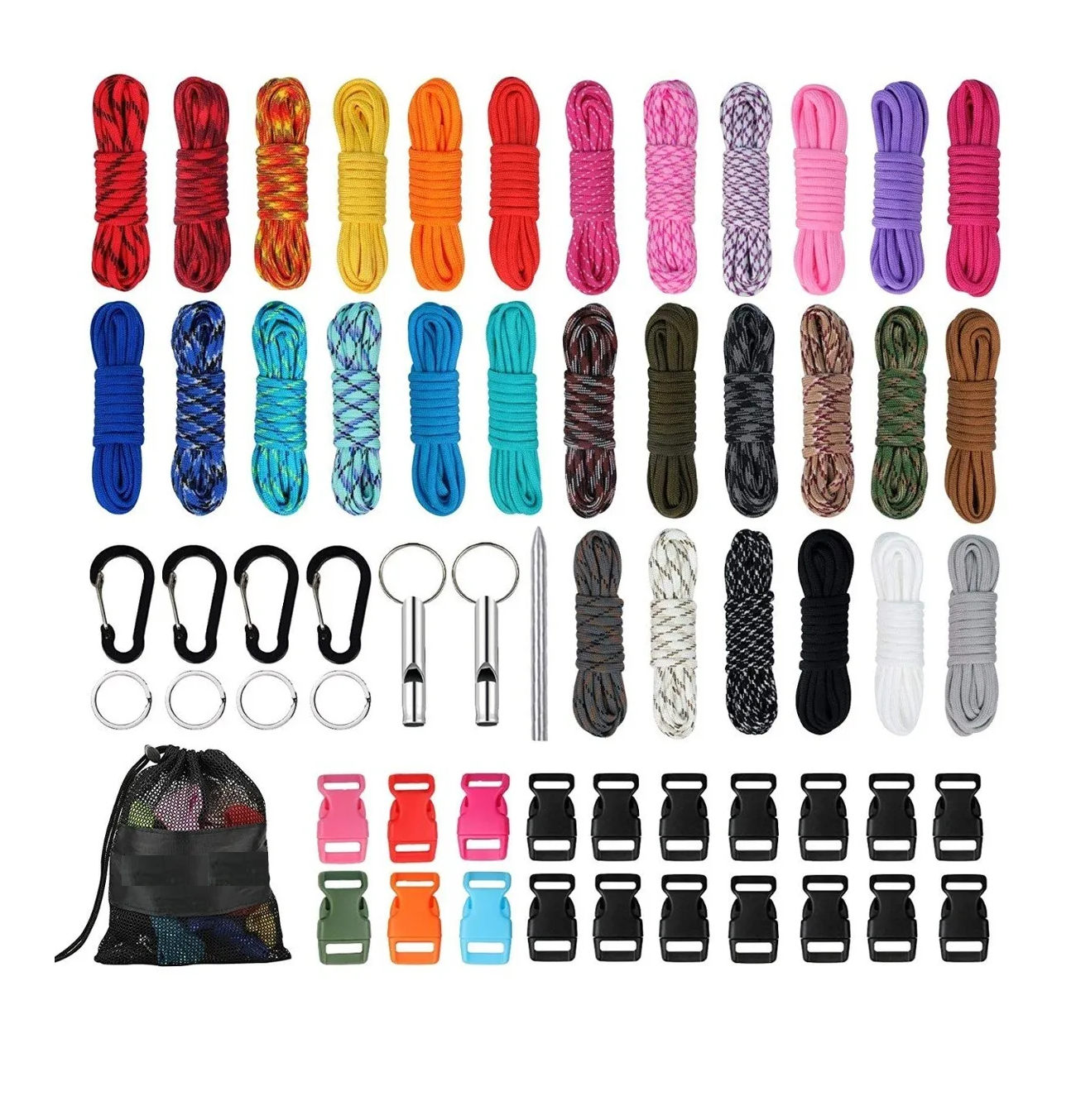 Kit Cuerda 30 Colores Combinado 90m