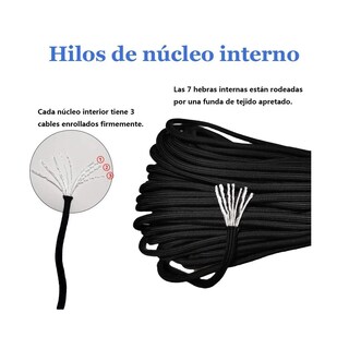 Foto 2 | Kit de Cuerdas Eo Safe Imports Esi-3333 90m 62 piezas Multicolor