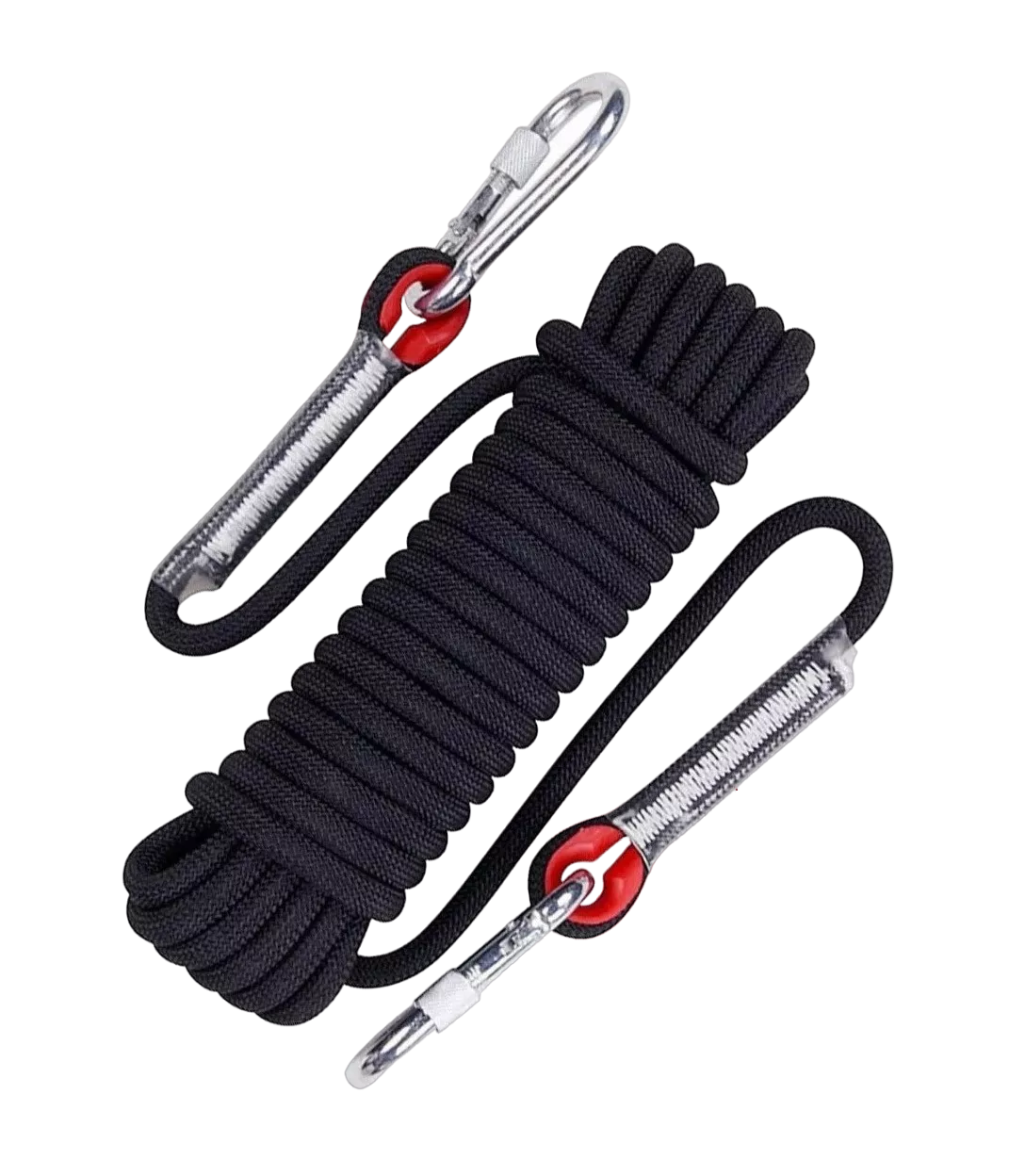 Cuerda de 12 mm BELUG para Escalada de Montaña 10 m Negro