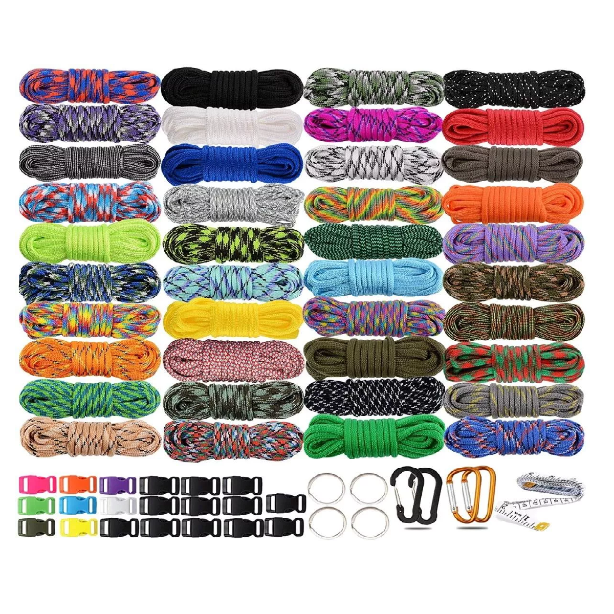 Kit Combinado 120m Supervivencia  40 Colores Eo Safe Imports Esi-9211 Multicolor