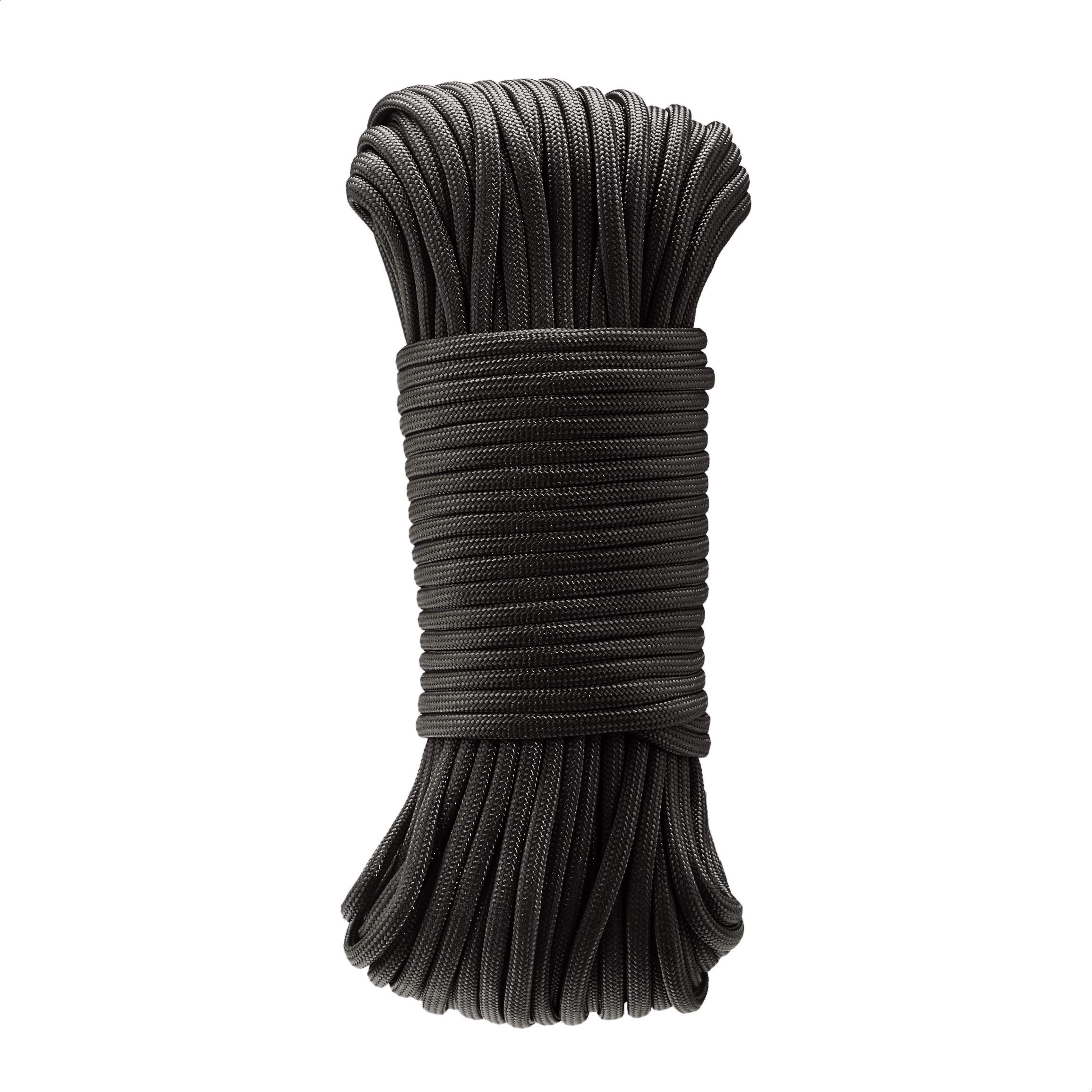 Foto 2 pulgar | Paracord Amazon Basics 550 Tipo Iii, 4 Mm X 30 M, Negro - Venta Internacional.