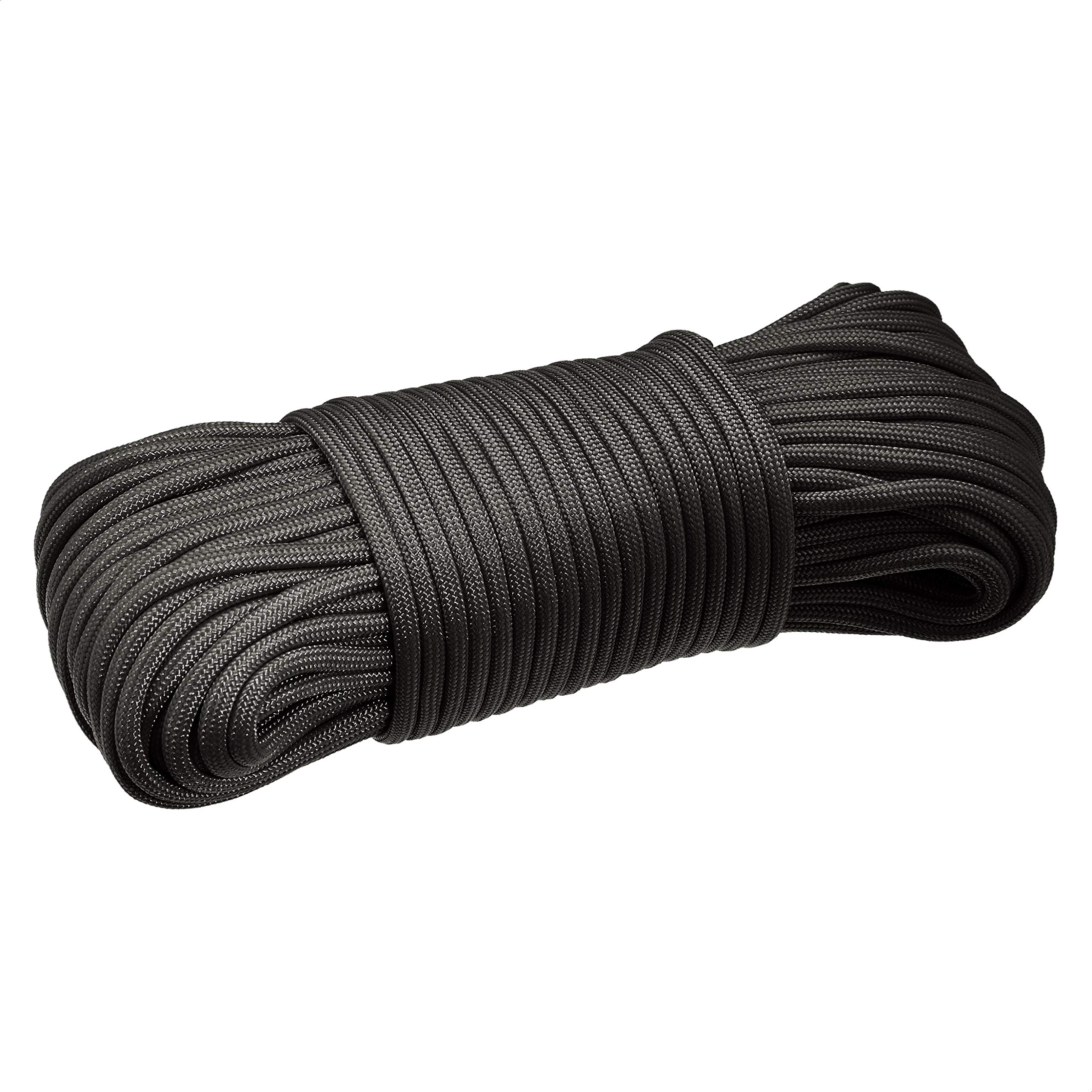 Foto 3 pulgar | Paracord Amazon Basics 550 Tipo Iii, 4 Mm X 30 M, Negro - Venta Internacional.