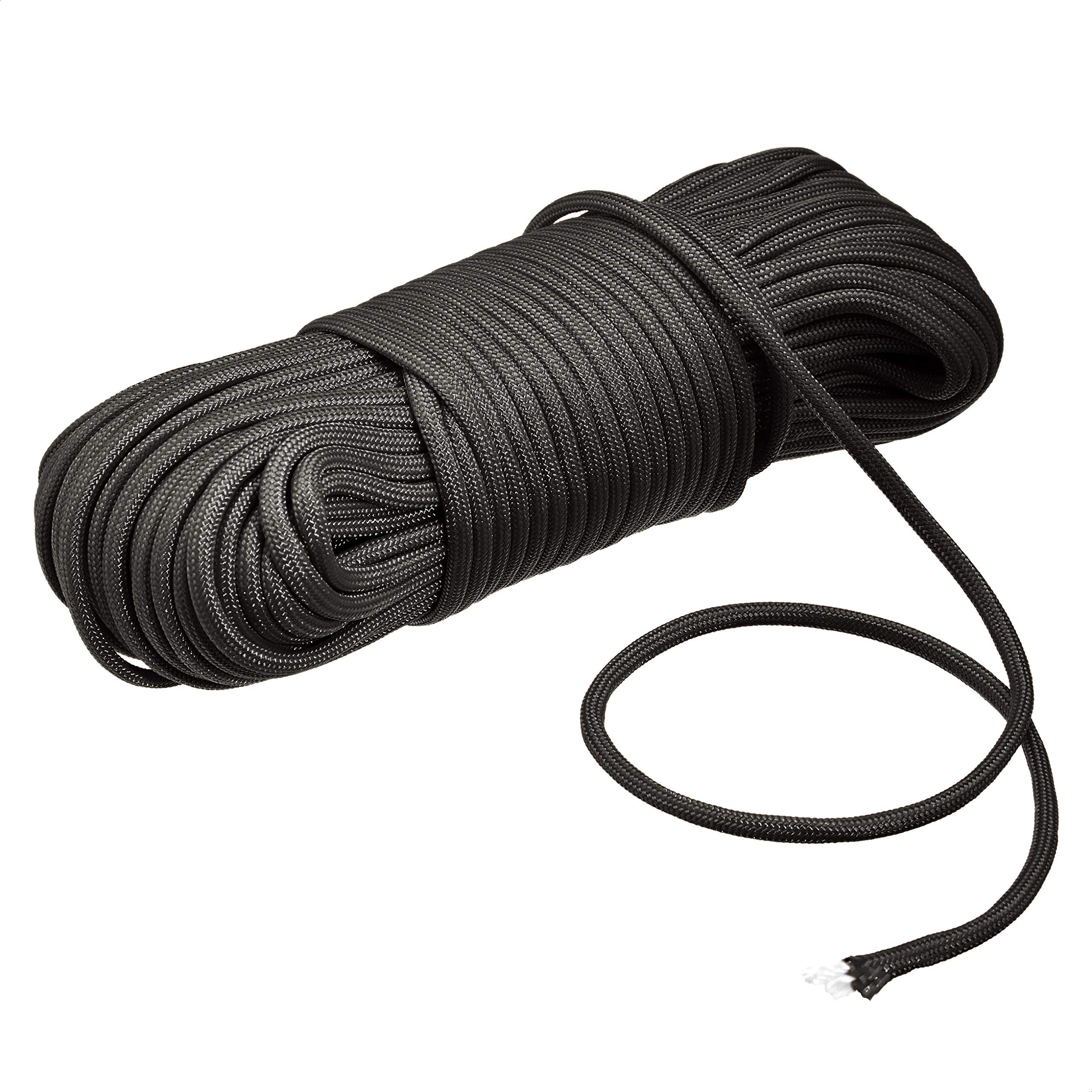 Foto 4 pulgar | Paracord Amazon Basics 550 Tipo Iii, 4 Mm X 30 M, Negro - Venta Internacional.