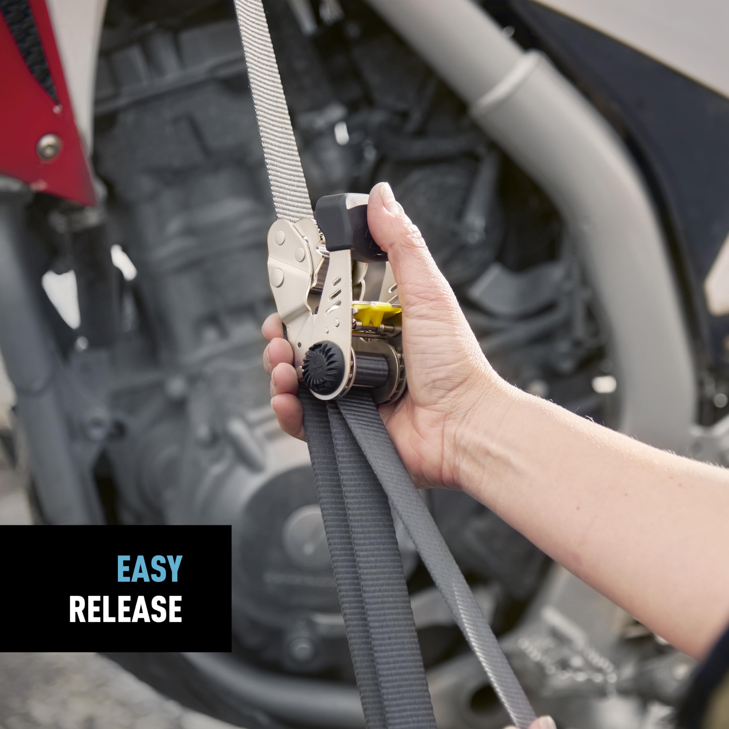 Foto 5 | Sistema De Correas Con Trinquete Nite Ize Camjam Hooklock Heavy-duty (paquete De 2) - Venta Internacional.