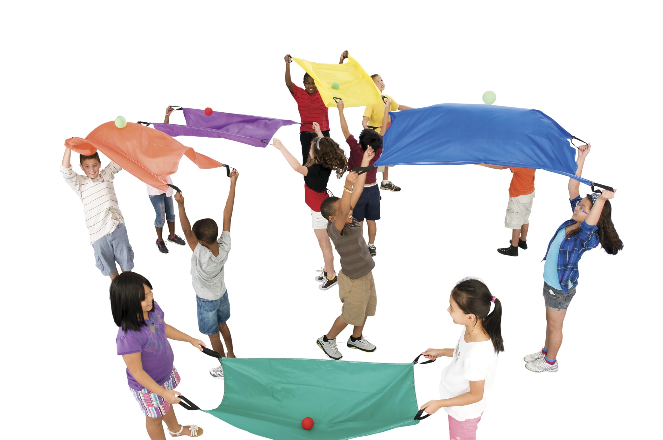 Foto 2 pulgar | Set De Paracaídas Sportime Para 2 Personas, 6 Unidades, Con Nailon De 33 X 50 Pulgadas - Venta Internacional.