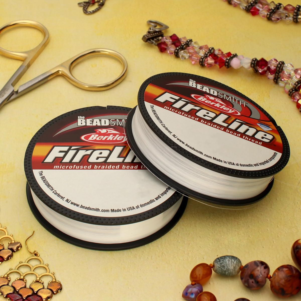 Foto 2 | Hilo Trenzado Microfusionado Beadsmith Fireline De Berkley - Venta Internacional.