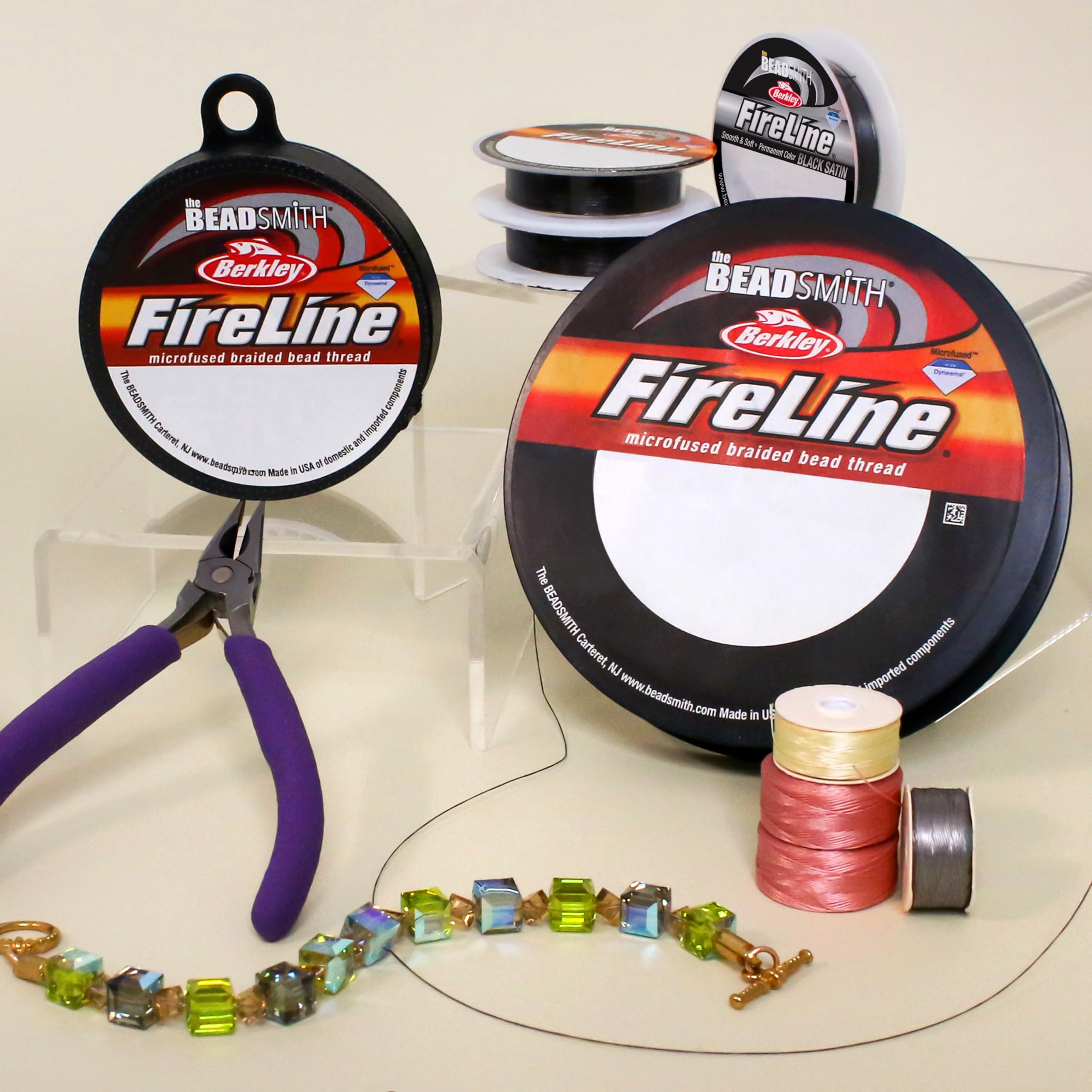 Foto 8 pulgar | Hilo Trenzado Microfusionado Beadsmith Fireline De Berkley - Venta Internacional.