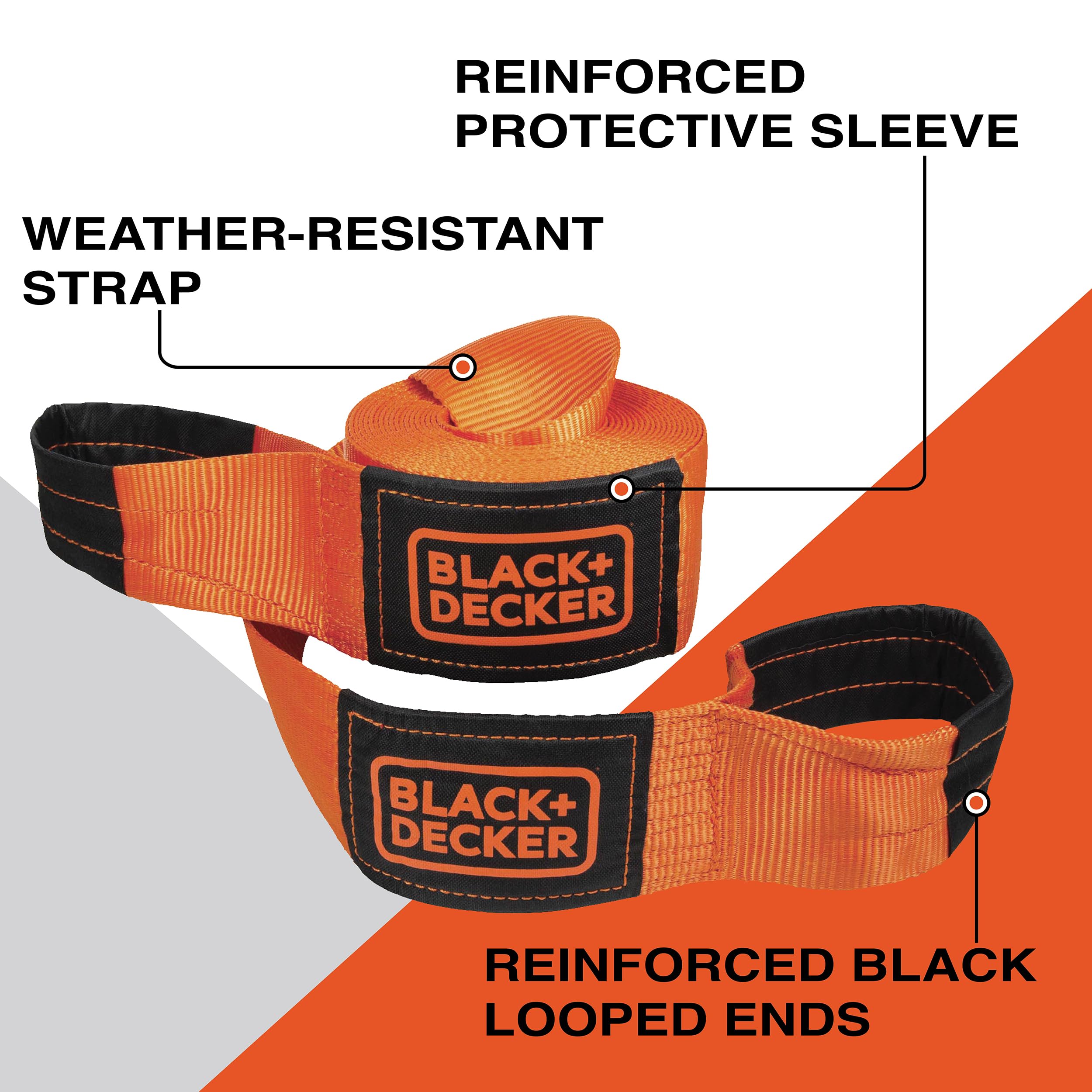 Foto 2 | Correa De Recuperación Black+decker Bd1003, Resistente, 20 000 Libras - Venta Internacional.