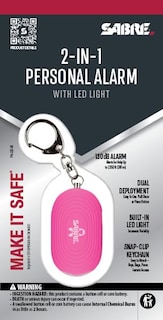 Foto 7 | Alarma Personal Sabre 2 En 1 Con Luz Led De 130 Db - Venta Internacional.
