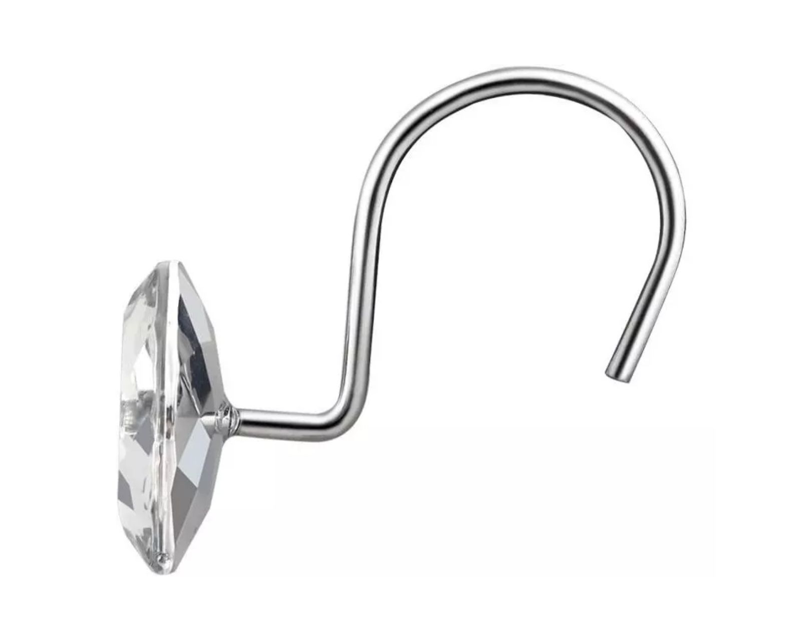 Foto 5 pulgar | Ganchos de Cristal para Cortinas Genérico 12 Piezas