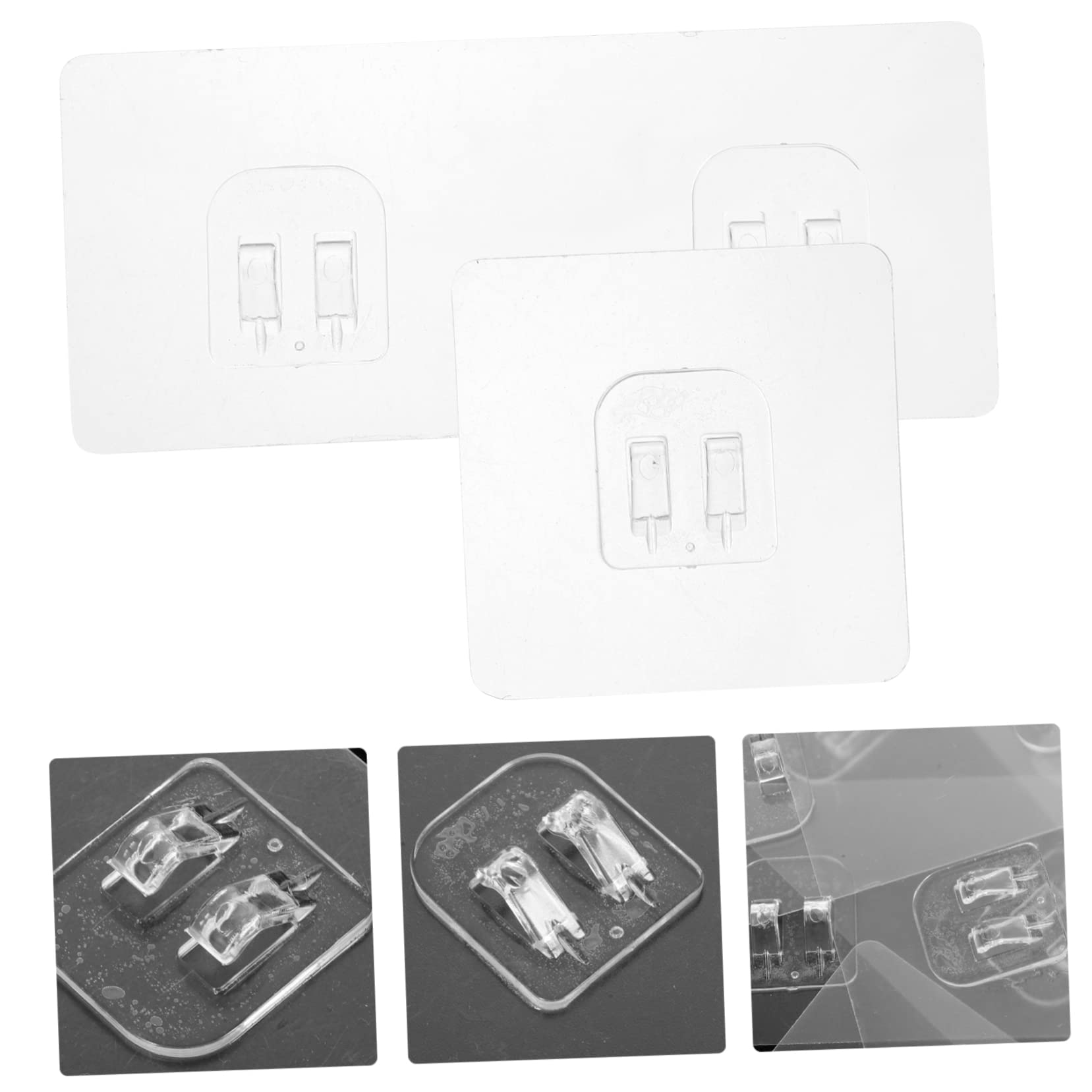 Foto 5 | Accesorios Para Estantes De Ducha: Ganchos Adhesivos Feltechelectr - Venta Internacional.