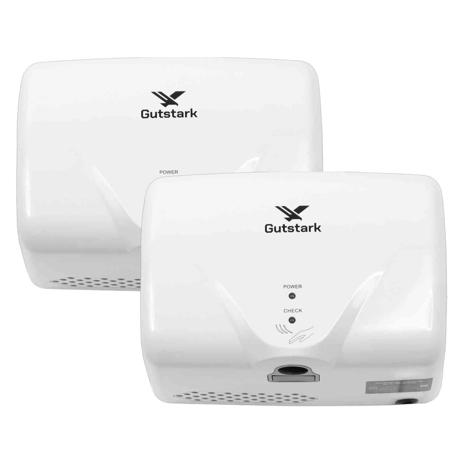 Kit 2 Secadores Manos Automatico Alto Rendimiento Bajo Consumo