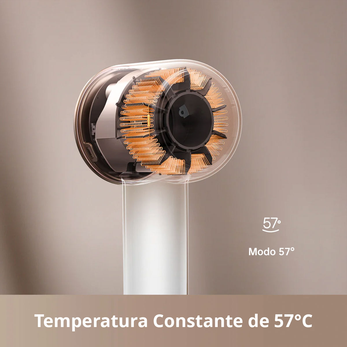 Foto 4 pulgar | Secadora De Cabello Dreame Hair Glory Secador Iónico Negativo