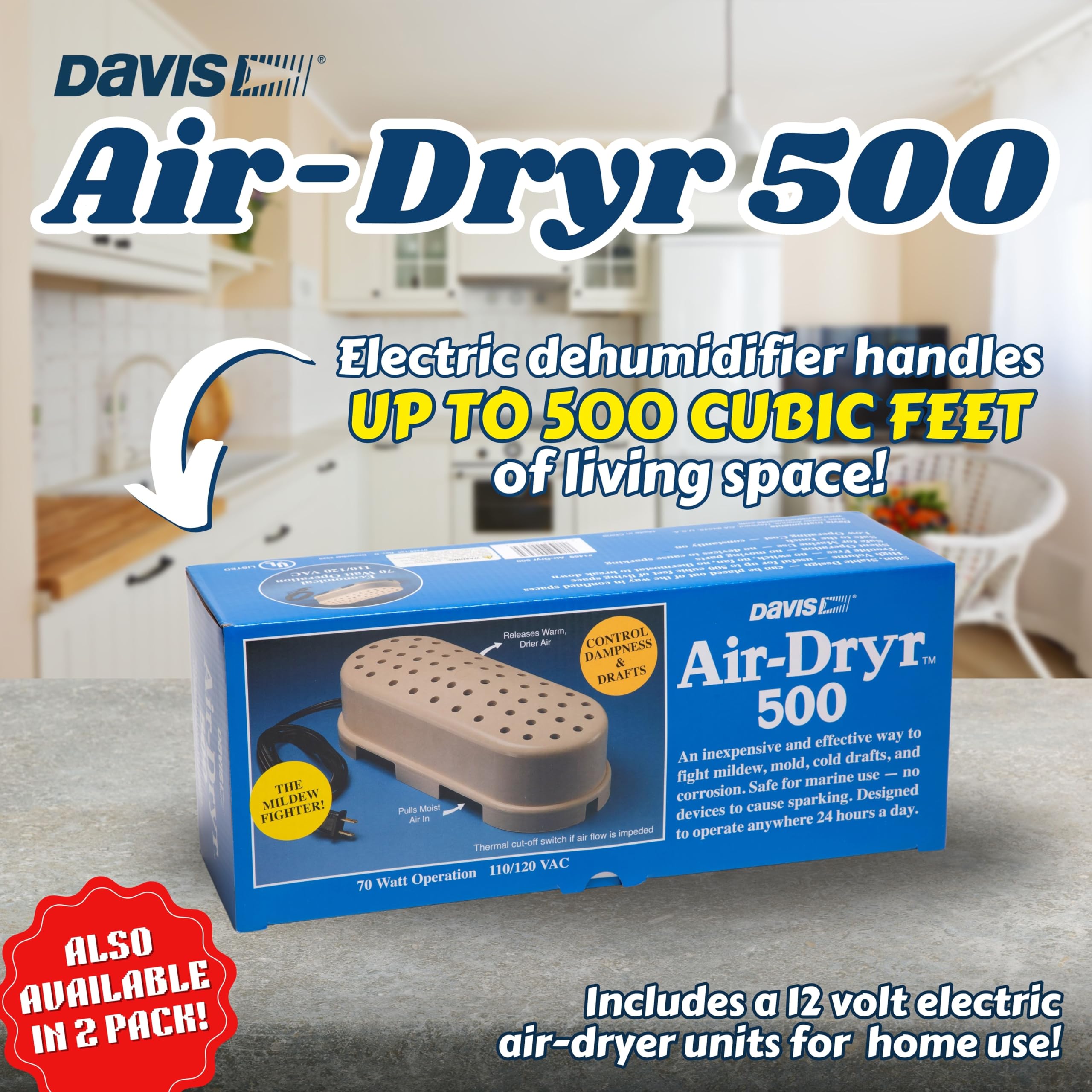 Foto 2 | Secador De Aire Davis Instruments Air Dryer 500 - Venta Internacional.