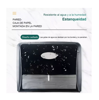 Foto 5 | Dispensador de Papel Belug color Negro