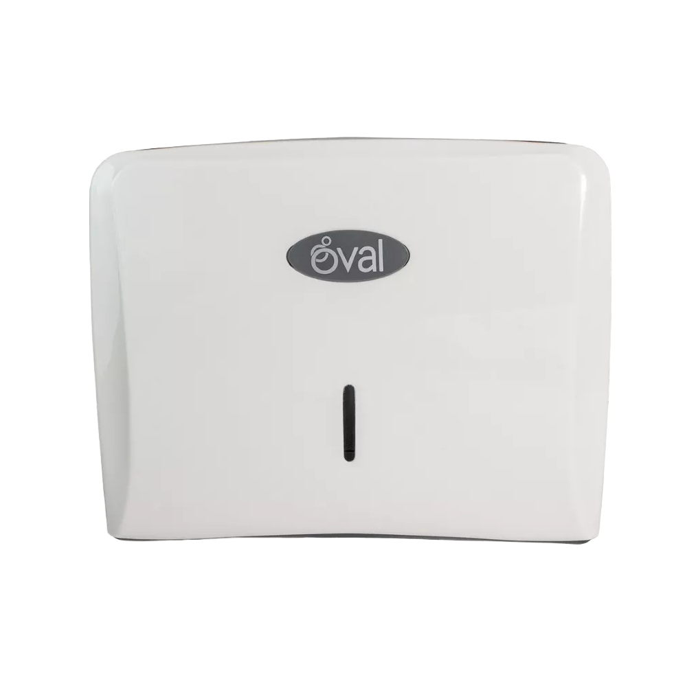 Dispensador de Toallas Oval color Blanco