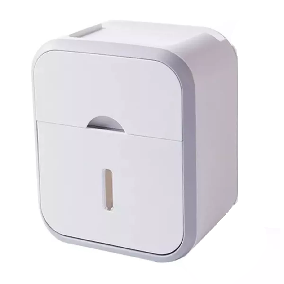 Foto 2 pulgar | Despachador Dispensador De Papel Higienico Con Soporte Cajon Eo Safe Imports Esi-16343 Blanco