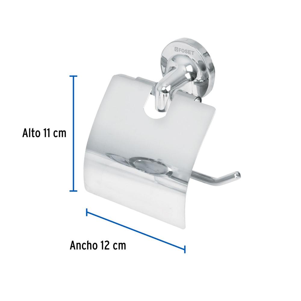 Foto 4 | Foset 2 Pack de Portarollo con Cubierta de Acero Inoxidable