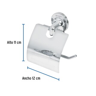 Foto 4 | Foset 2 Pack de Portarollo con Cubierta de Acero Inoxidable