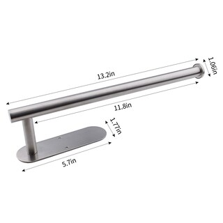 Foto 5 | Soporte Para Toallas De Papel Dr Catch De Acero Inoxidable Para Debajo Del Gabinete - Venta Internacional.