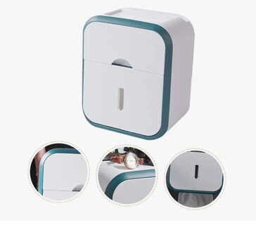 Foto 1 | Higiénico Xtellar Con Soporte Cajon Despachador Dispensador De Papel Modelo Verde Claro