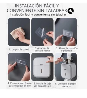 Foto 4 | Higiénico Xtellar Con Soporte Cajon Despachador Dispensador De Papel Modelo Verde Claro