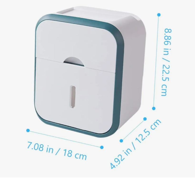 Foto 5 | Higiénico Xtellar Con Soporte Cajon Despachador Dispensador De Papel Modelo Verde Claro