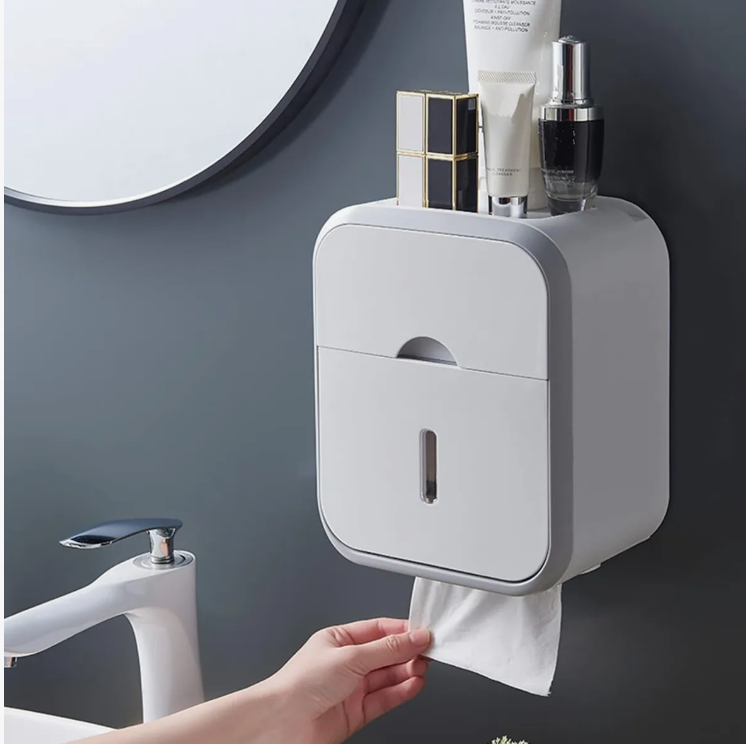 Foto 4 pulgar | Higiénico Xtellar Con Soporte Cajon Despachador Dispensador De Papel