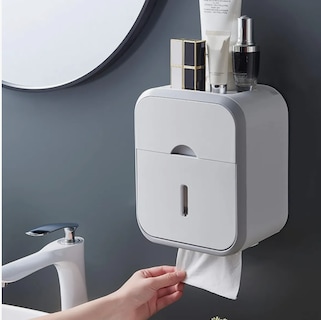 Foto 3 | Higiénico Xtellar Con Soporte Cajon Despachador Dispensador De Papel