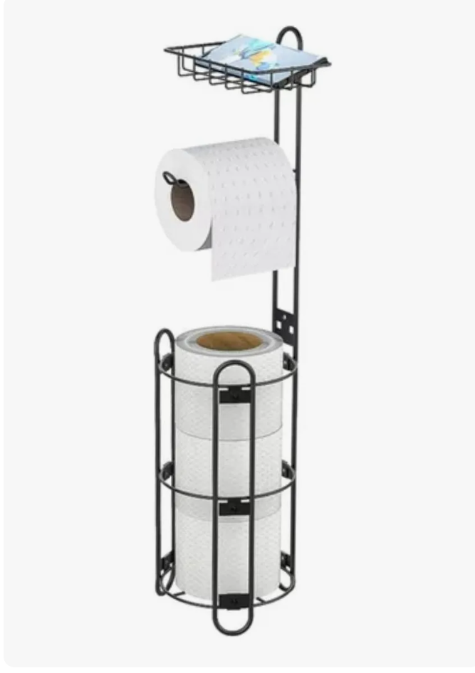 Foto 2 pulgar | Soporte Xtellar Para Papel Higiénico, Rollo De Hierro De Pie A Prueb