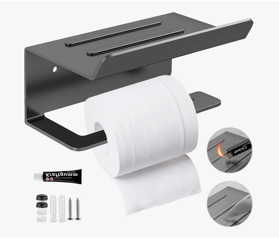 Foto 1 | Porta-rollo Xtellar De Acero Inoxidable Soporte De Papel Sanitarios