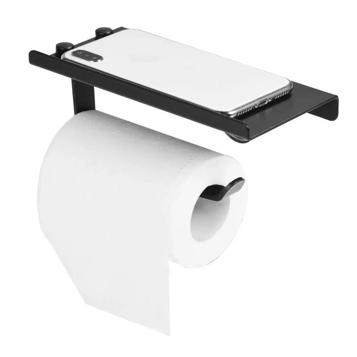 Foto 5 | Portarrollos De Papel Higiénico Con Estante Para Celular Lab.g Negro