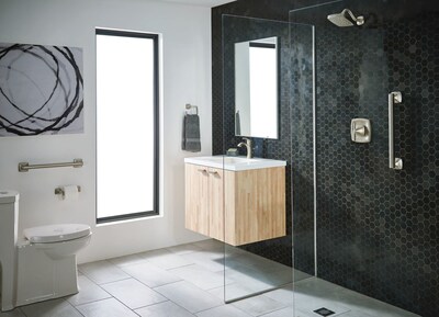 Foto 4 | Portarrollos Moen Voss Collection, Níquel Cepillado - Venta Internacional.