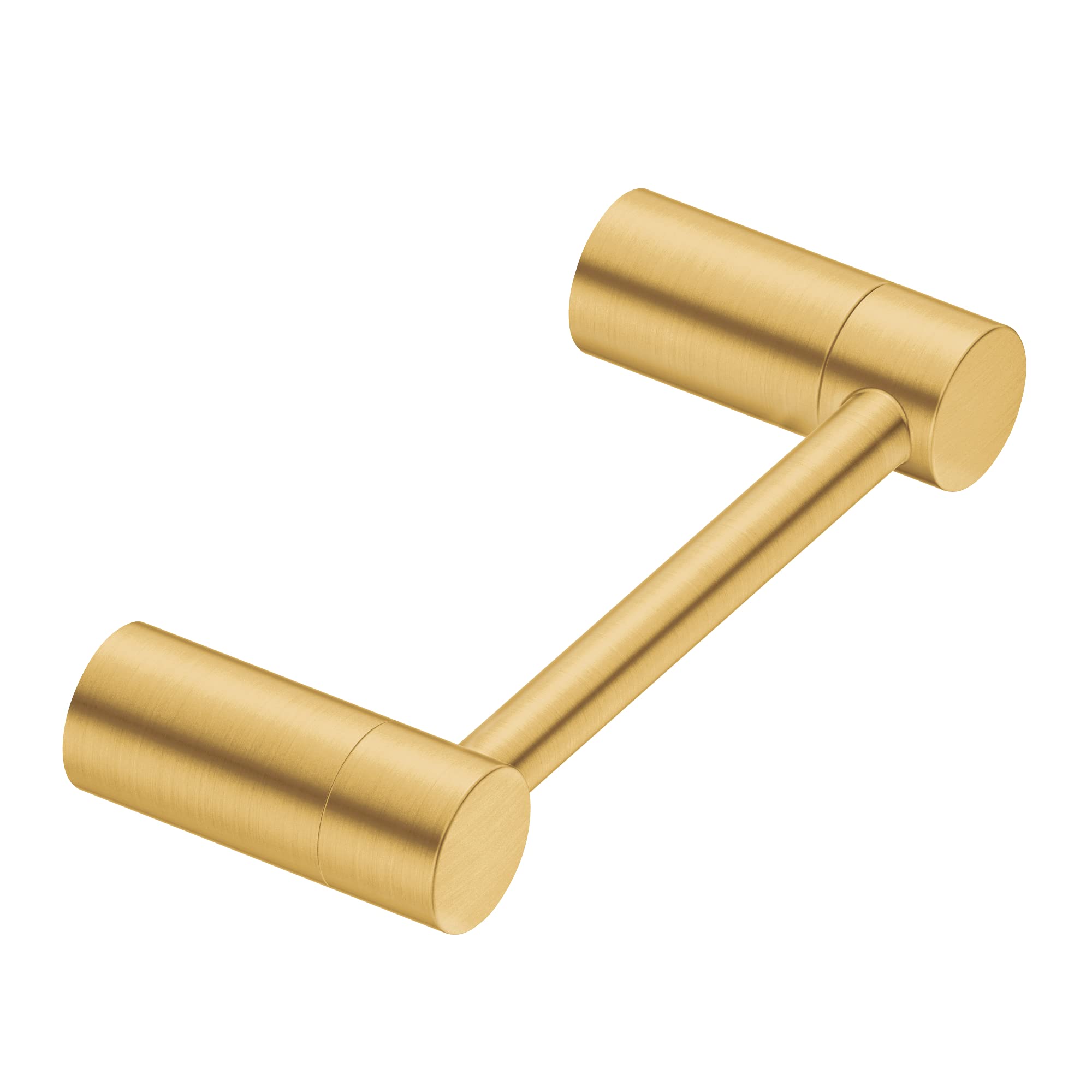 Soporte Para Papel Higiénico Moen Align, Dorado Cepillado, Montado En La Pared - Venta Internacional.
