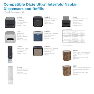 Foto 6 | Dispensador De Servilletas De Repuesto Dixie Ultra, 2 Capas, 6000 Servilletas - Venta Internacional.