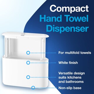 Foto 3 | Dispensador De Toallas De Papel Tork Xpress H2/h23, Multipliegue, Blanco - Venta Internacional.