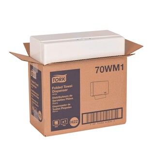 Foto 6 | Dispensador De Toallas De Mano Tork H22 De Un Solo Pliegue, 70 Wm1, Metal Y Blanco - Venta Internacional.