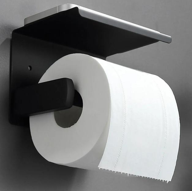 Foto 3 pulgar | Xtellar Portarrollos De Papel Higiénico Con Repisa Multiusos En Acero Inoxidable
