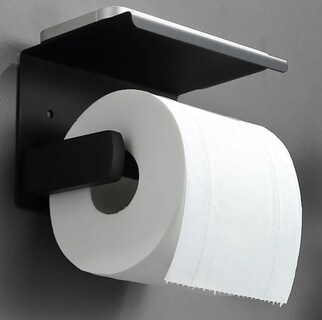 Foto 2 | Xtellar Portarrollos De Papel Higiénico Con Repisa Multiusos En Acero Inoxidable
