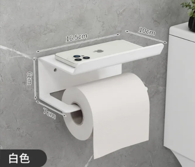 Foto 2 | Xtellar Soporte Porta-rollo De Papel Sanitario Multifunción En Acero Inoxidable