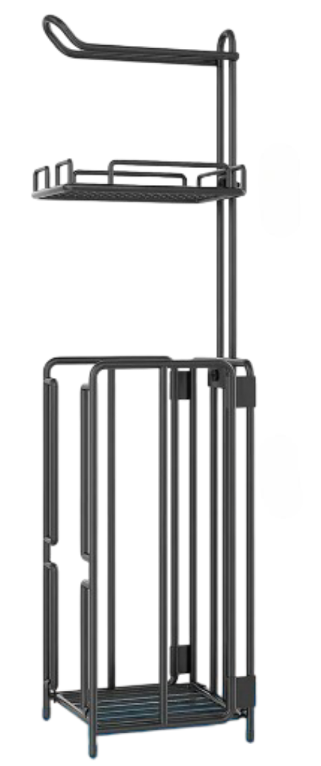 Xtellar Soporte De Papel Higiénico De Acero Inoxidable Con Almacenamiento Extra