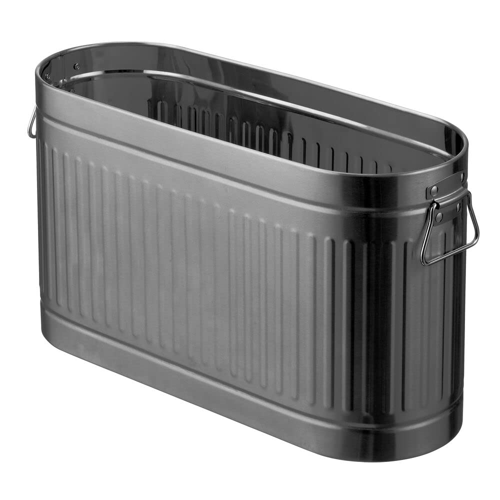 Foto 7 | Organizador De Papel Higiénico Mdesign Oscar Collection Graphite - Venta Internacional.