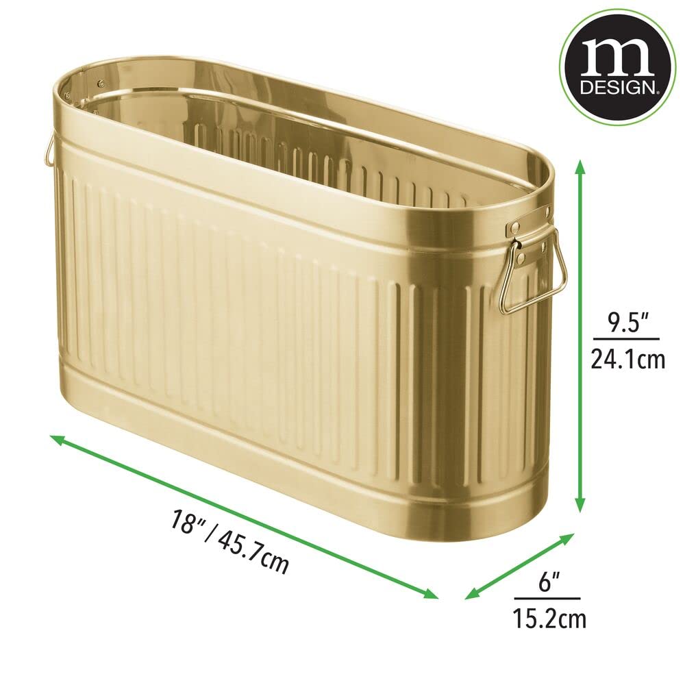 Foto 7 pulgar | Organizador De Papel Higiénico Mdesign Oscar Collection Soft Bronce - Venta Internacional.