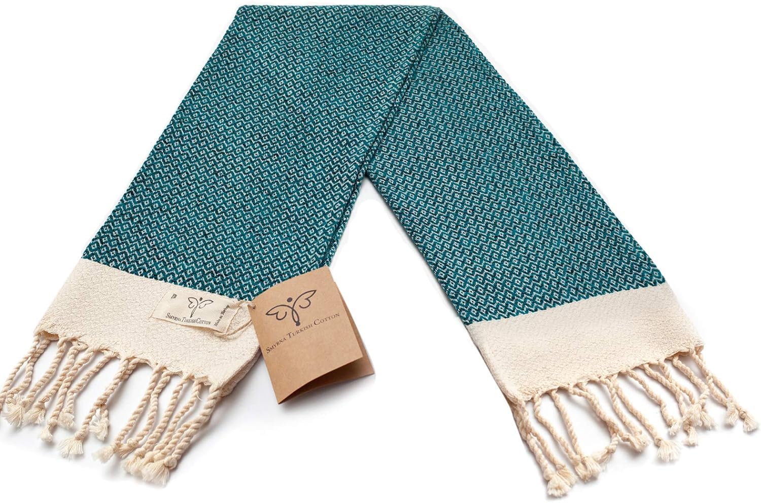 Foto 7 | Toallas De Mano Smyrna Turkish Cotton Vintage Series Petrol X2 - Venta Internacional.