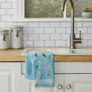 Foto 5 | Juego De Toallas De Mano Skl Home Flips & Flops, 100% Algodón, 40 X 65 Cm, 2 Unidades - Venta Internacional.